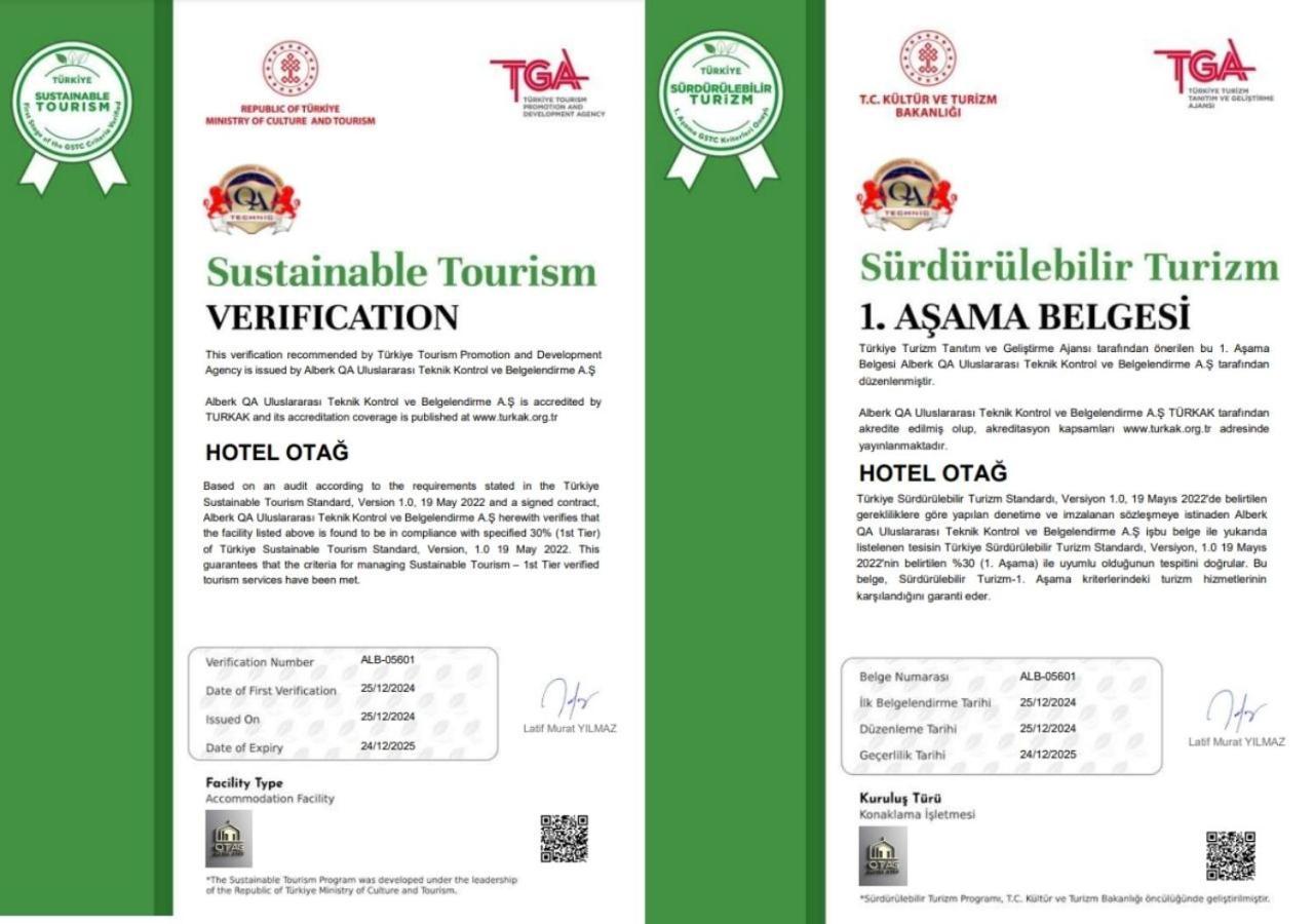 Hotel Otag Istanbul Eksteriør bilde